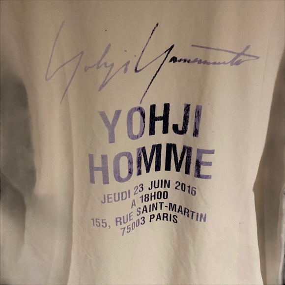 Yohji Yamamoto Staff T-shirt - Picture 5 of 7